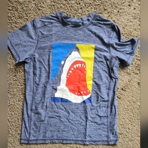 Hanna Andersson Blue Shark Graphic Tee
